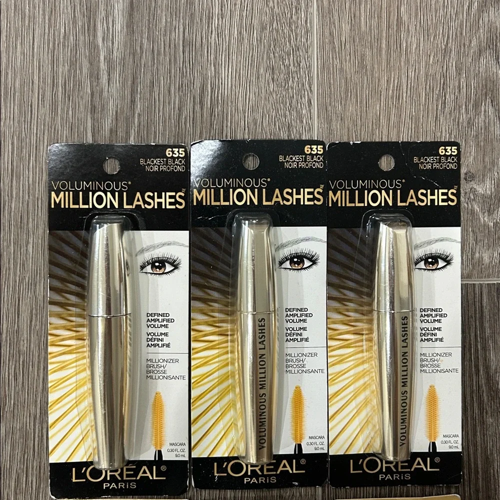 LOT OF 6X L'Oreal Voluminous Mascara Collection ( Firm Price )